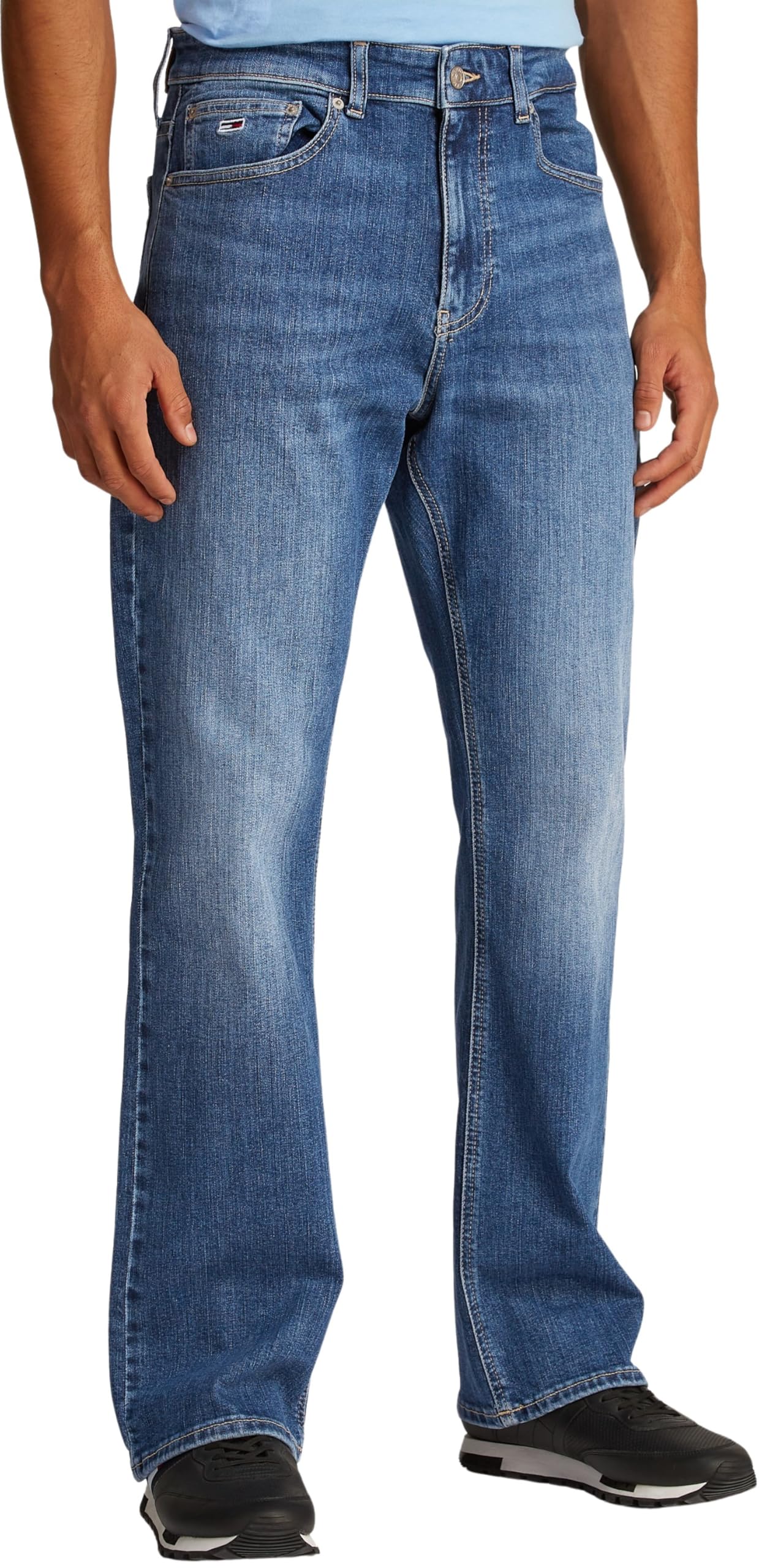 Tommy Jeans Herren Jeans Hose Ryan Bootcut Leg
