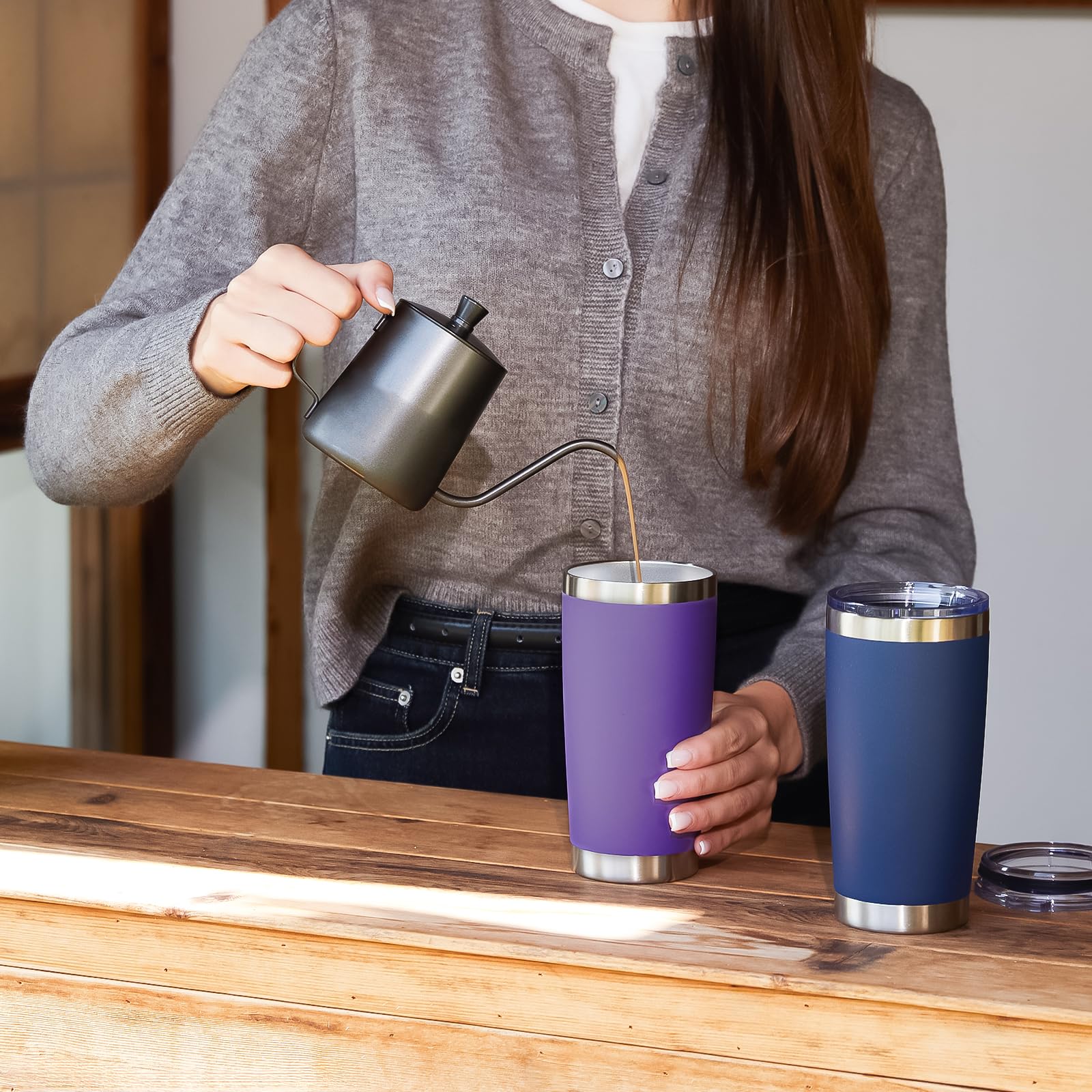 MEWAY - Taza de café (591 ml)
