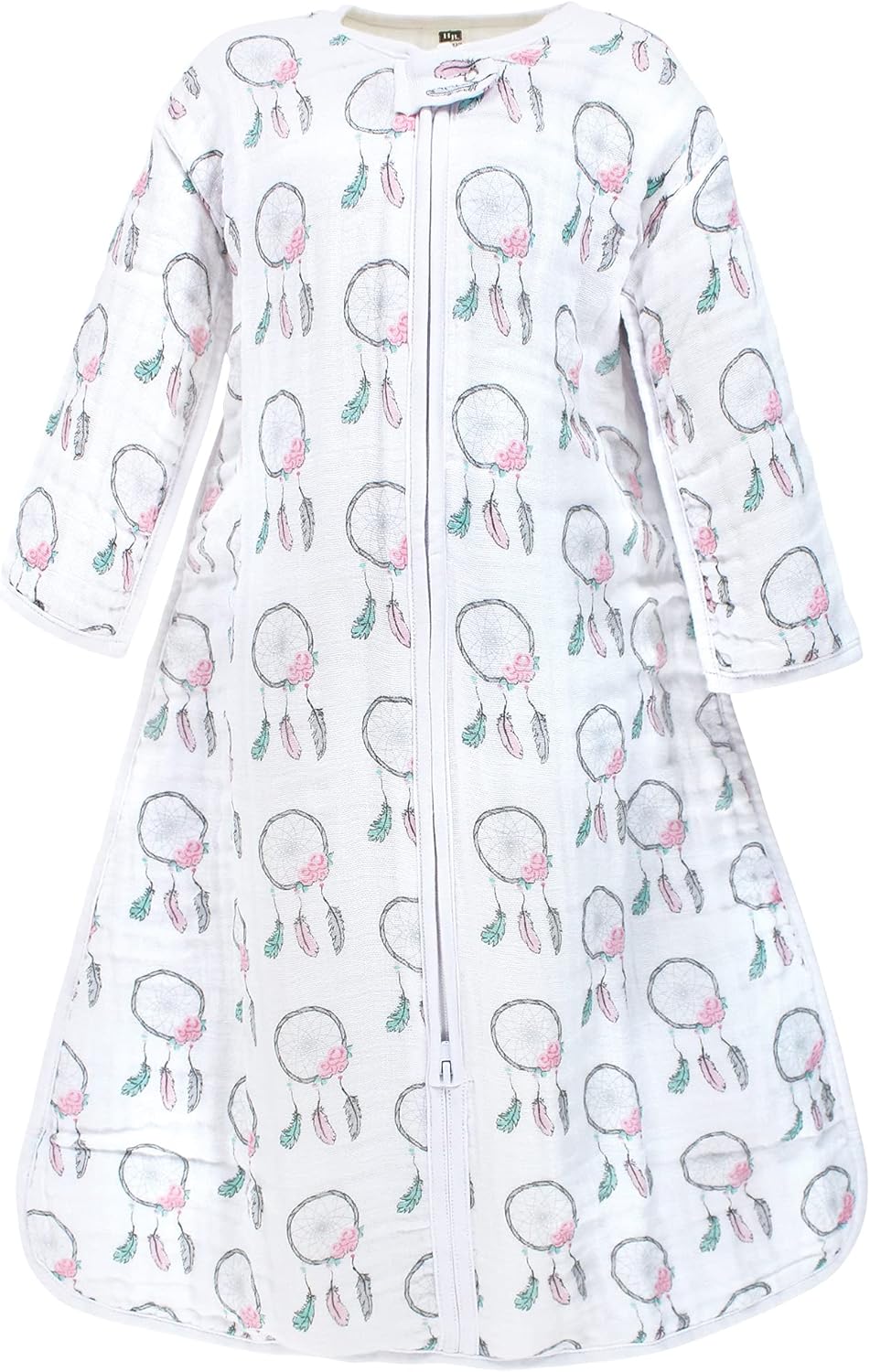 Hudson Baby Unisex Baby Long Sleeve Muslin Sleeping Bag, Wearable Blanket, Sleep Sack