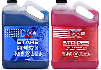 Chem-X Stars and Stripes Ultimate Touch Free Foaming Vehicle Wash (1 Gallon of Each)