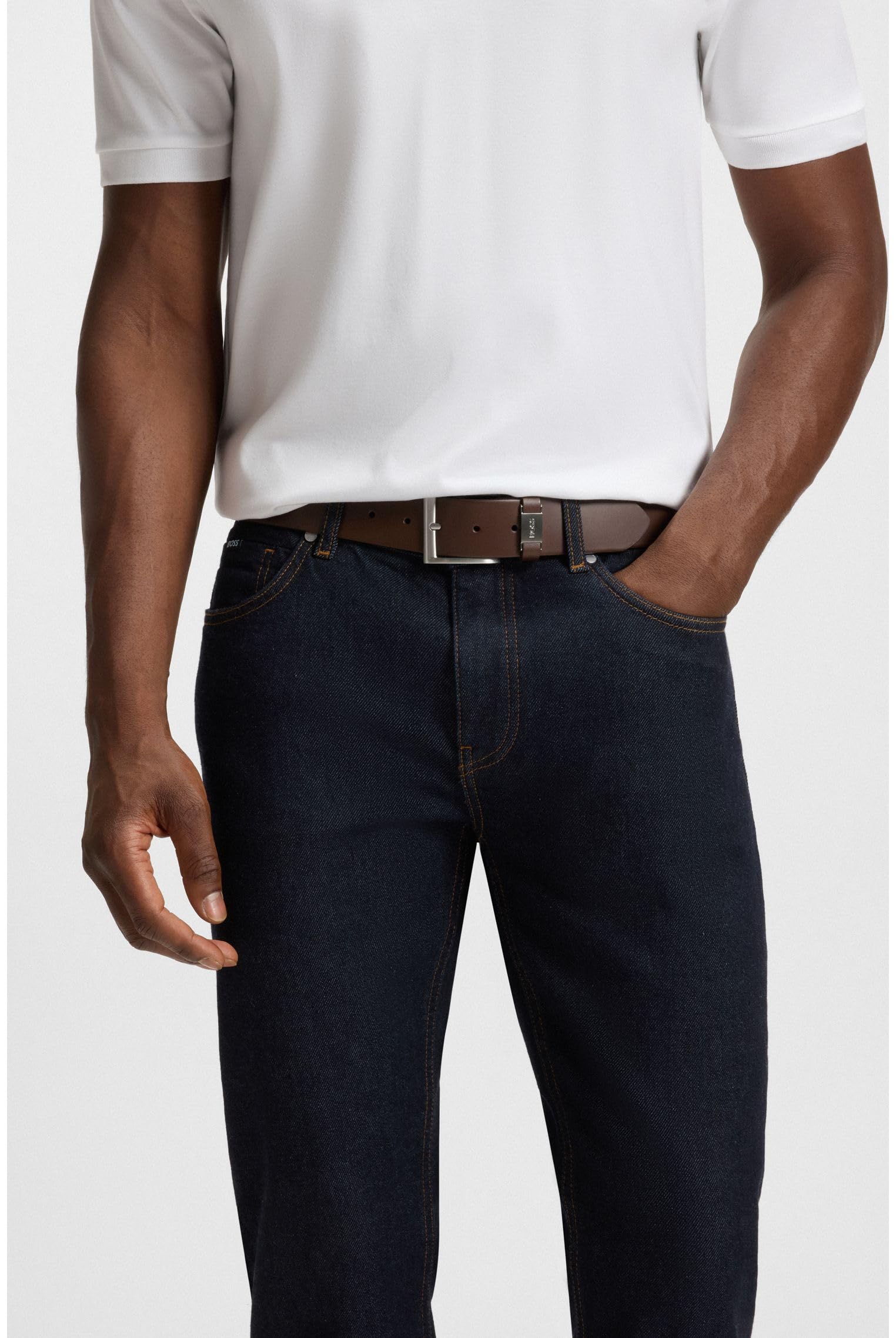 BOSS Herren Connio Gürtel (1er Pack)