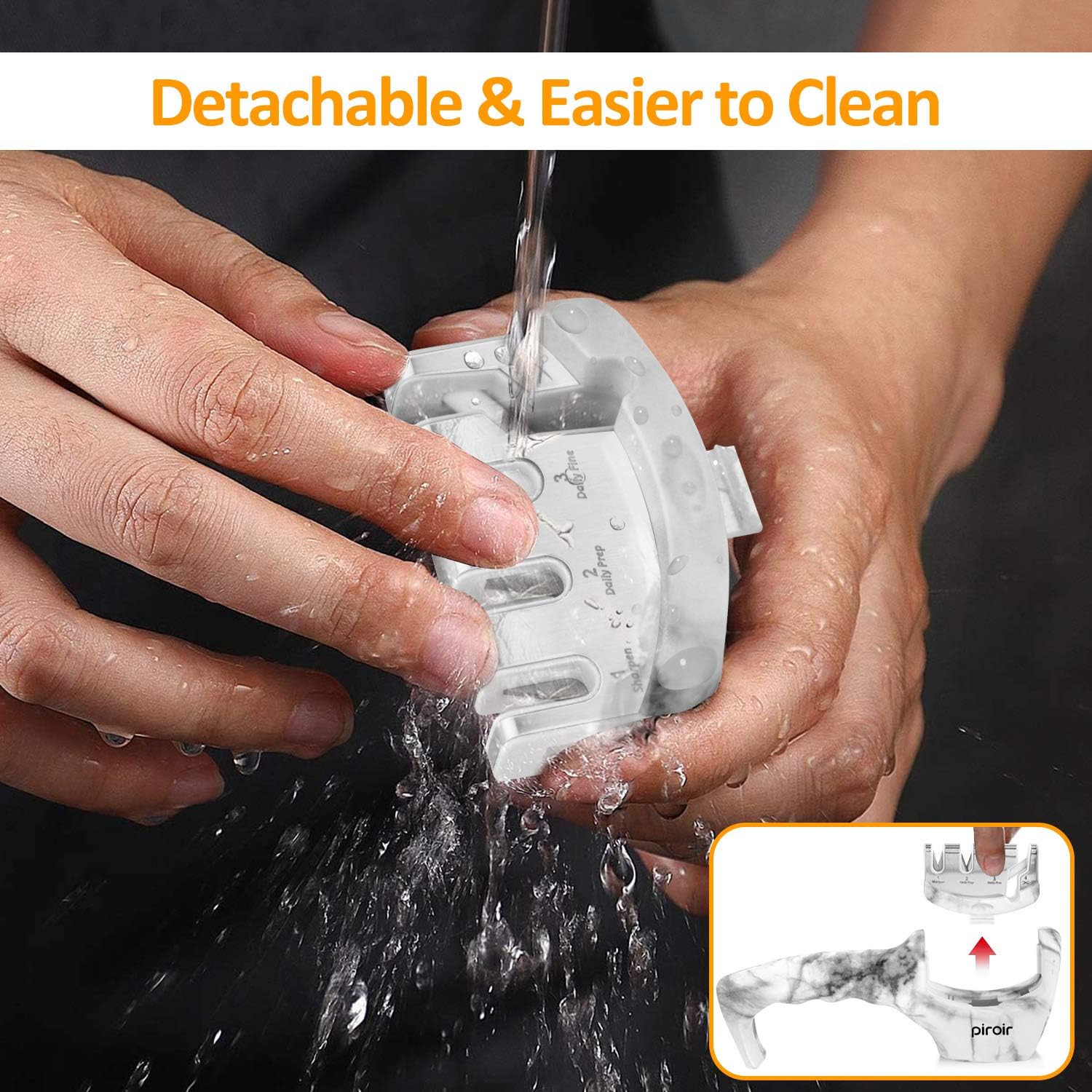4-in-1 Kitchen Knife Sharpener: 4-Stage Knife Sharpener+Mini Sharpener Helps Restore, Sharpen and Polish Knife and Scissor, Anti-Slip Glove Included, Efficient for Kitchen, Outdoor Barbecue&Camping