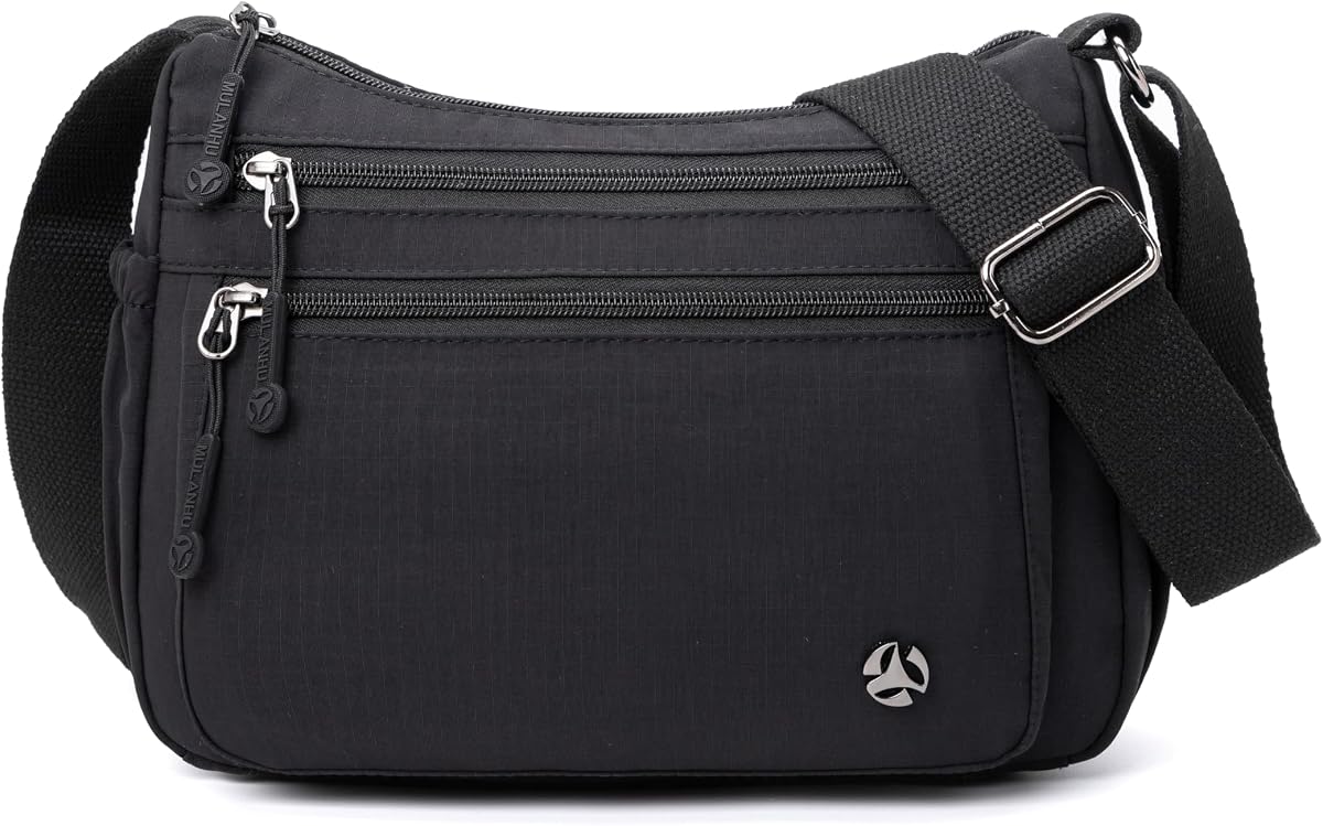 Crossbody Bags for Women Waterproof Nylon Shoulder Bag Roomy Multiple Pockets Messenger Purses Handbags