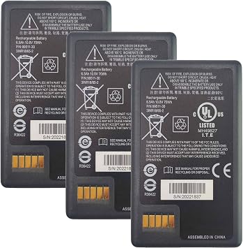 3-Pack 10.8V 79400 Ni-MH Battery 6.5Ah Rechargable for Trimble 79400/99511-30/S3 Total Stations/S5 Total Stations/S6 Total Station/Station S7/Total Station S8 , Replacement for Trimble 79400 Battery