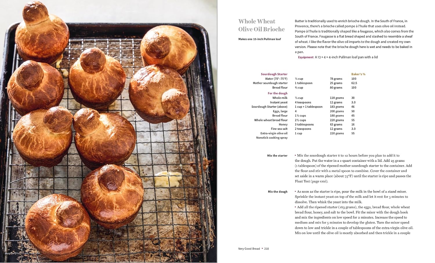 Very Good Bread: The Science of Dough and the Art of Making Bread at Home: A Cookbook