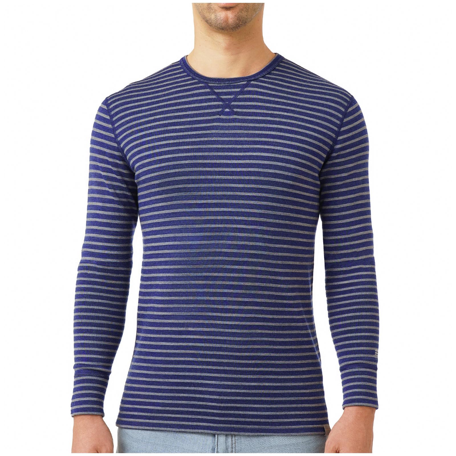MERIWOOL Mens Base Layer 100% Merino Wool Heavyweight 400g Thermal Shirt for Men