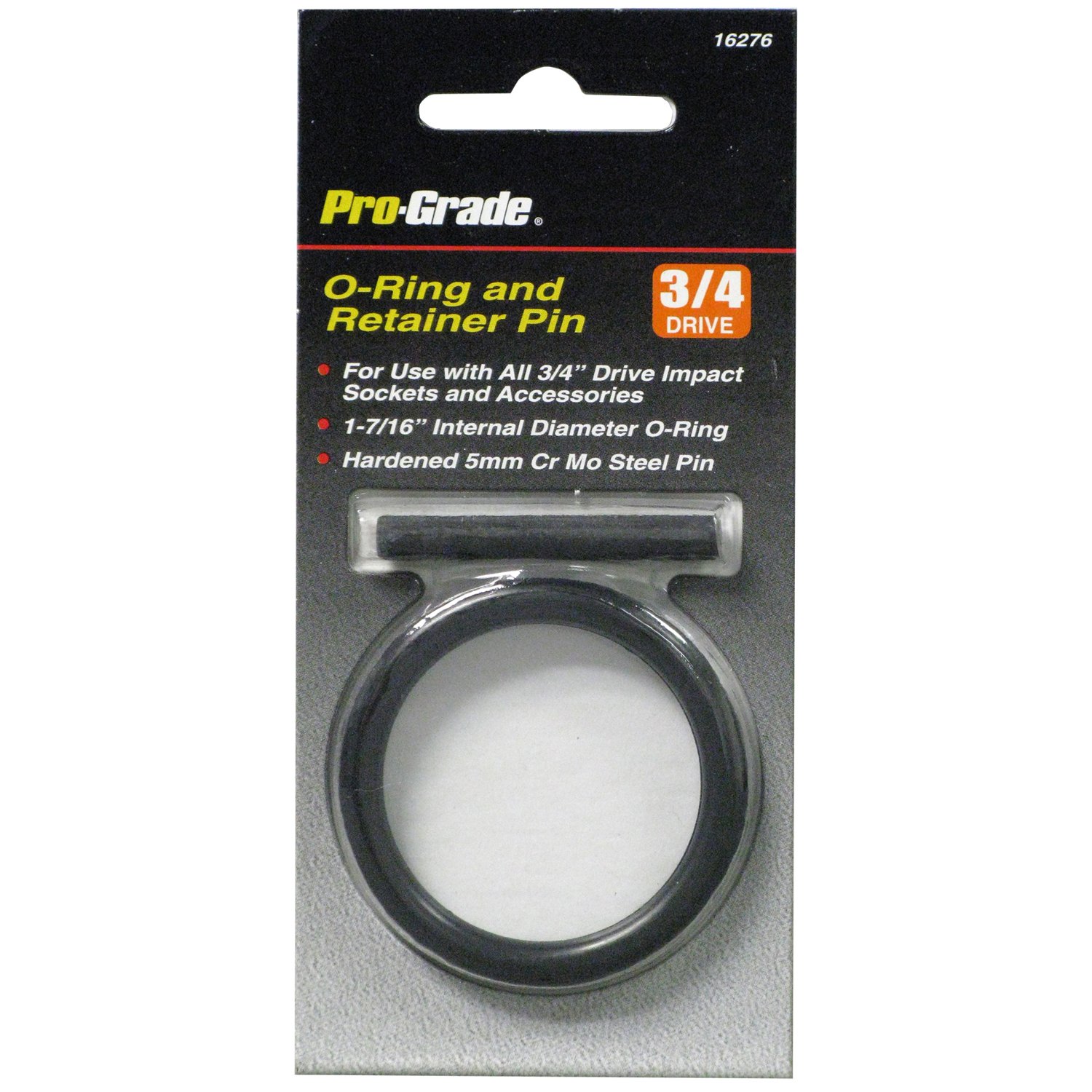 3/4" DRIVE O-RING AND RETAINER PIN