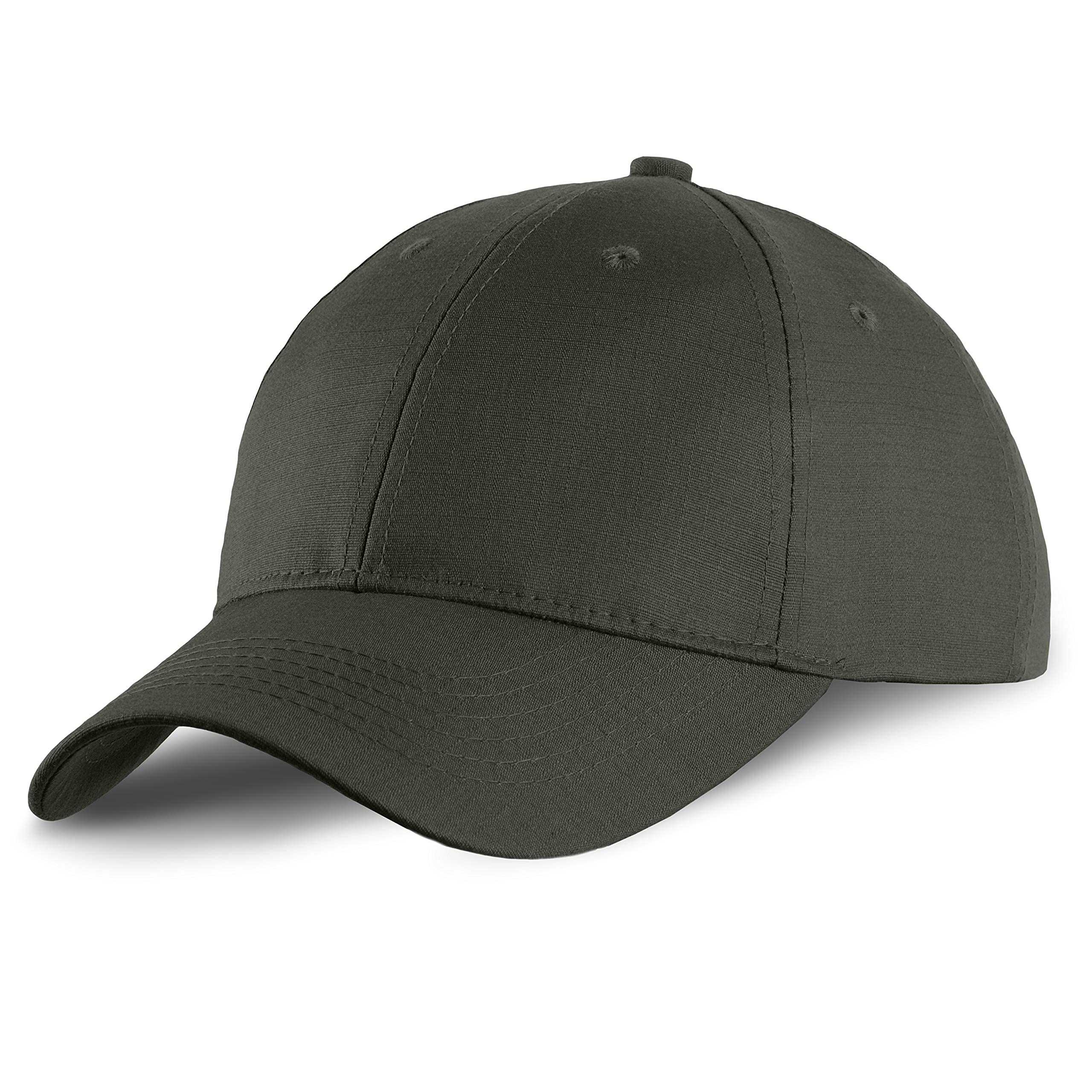Tactical Baseball Cap - Adjustable Plain Workout Ball Cap, Ripstop Hats for Men and Women