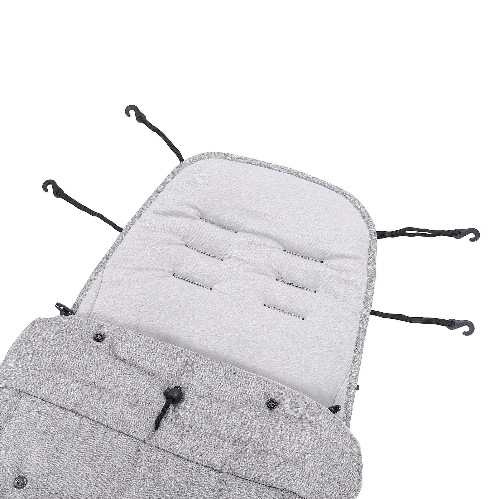 Generic Saco para Cochecito de Bebé Aislamiento A Prueba de Viento Engrosado para Salidas de Invierno Comodidad 40x85cm 1 Unidad