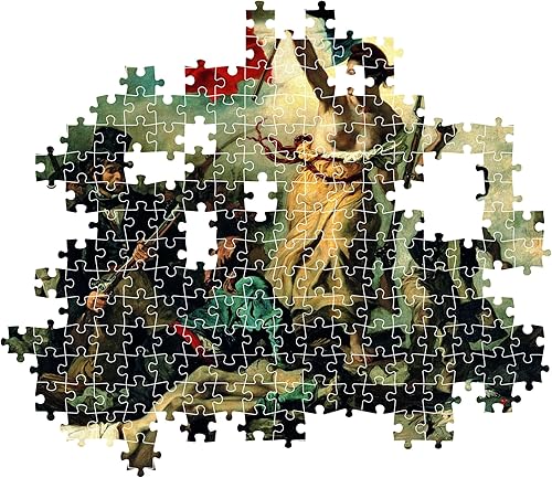 Miniatura 5 de Clementoni - 39549 - Colección Museum Puzzle Louvre - Delacroix, Libertad guiando a la gente - 1000 piezas - Hecho en Italia - Rompecabezas para