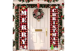 Labeol Merry Christmas Banner