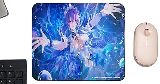 Credit Printing & Merchandise | Wuthering Waves | WuWa | XXL Mouse Pad (280 x 580 x 3 mm) / Small Mouse pad (220 x 175 x 3 mm) Gaming, Office, Personal Use | Fanmade (Cantarella, S)