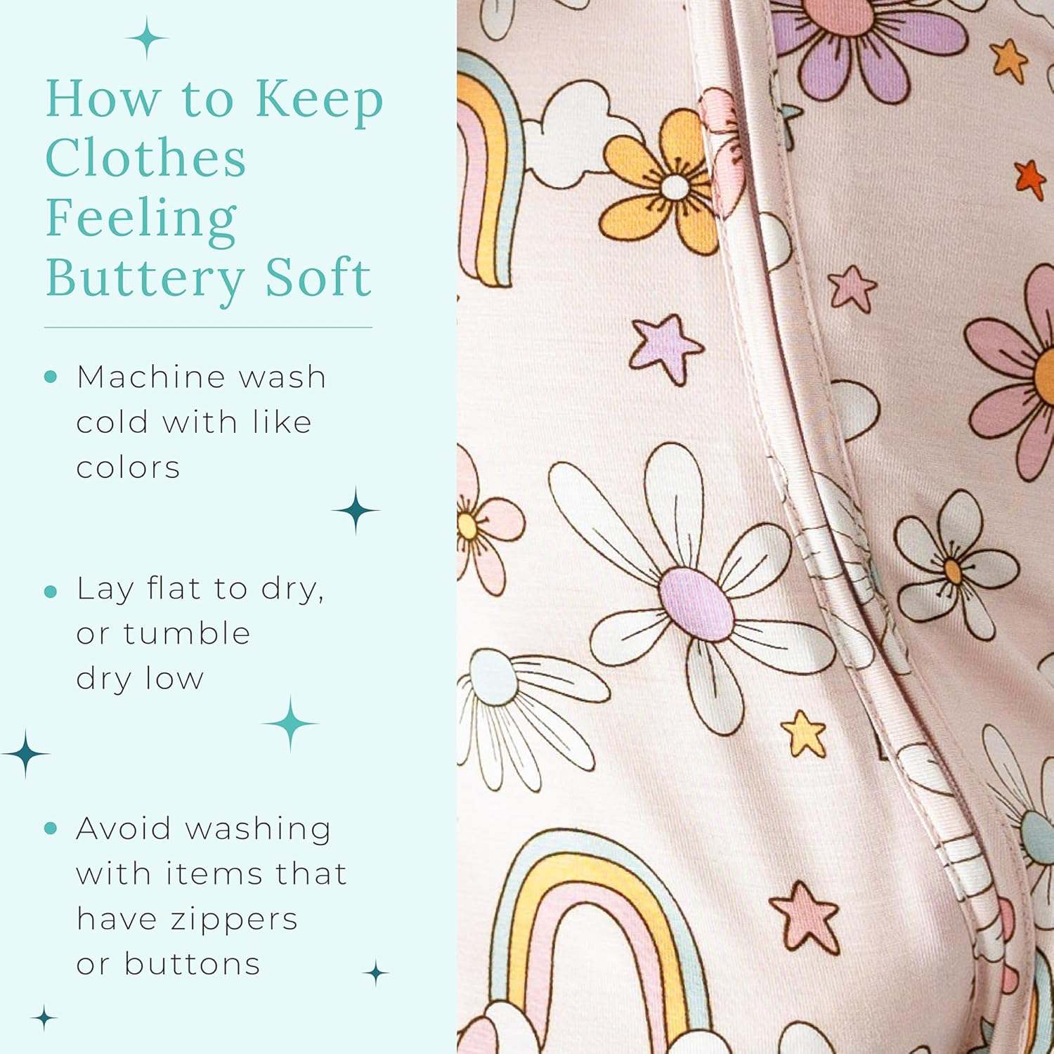 Posh Peanut Convertible Baby Sleepers - Girls Footless Baby Pajamas with 2 Way Zipper for Easy Diaper Changes - Image 8