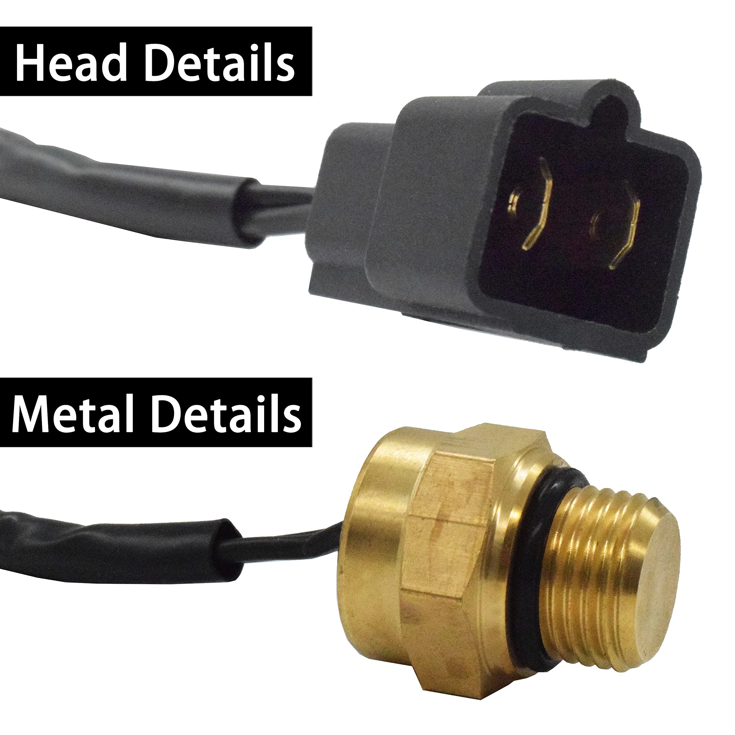 Snapklik.com : 4010161 Radiator Fan Thermal Switch Sensor Replacement ...