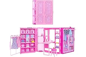 Barbie Dream Closet Playset with Clothes