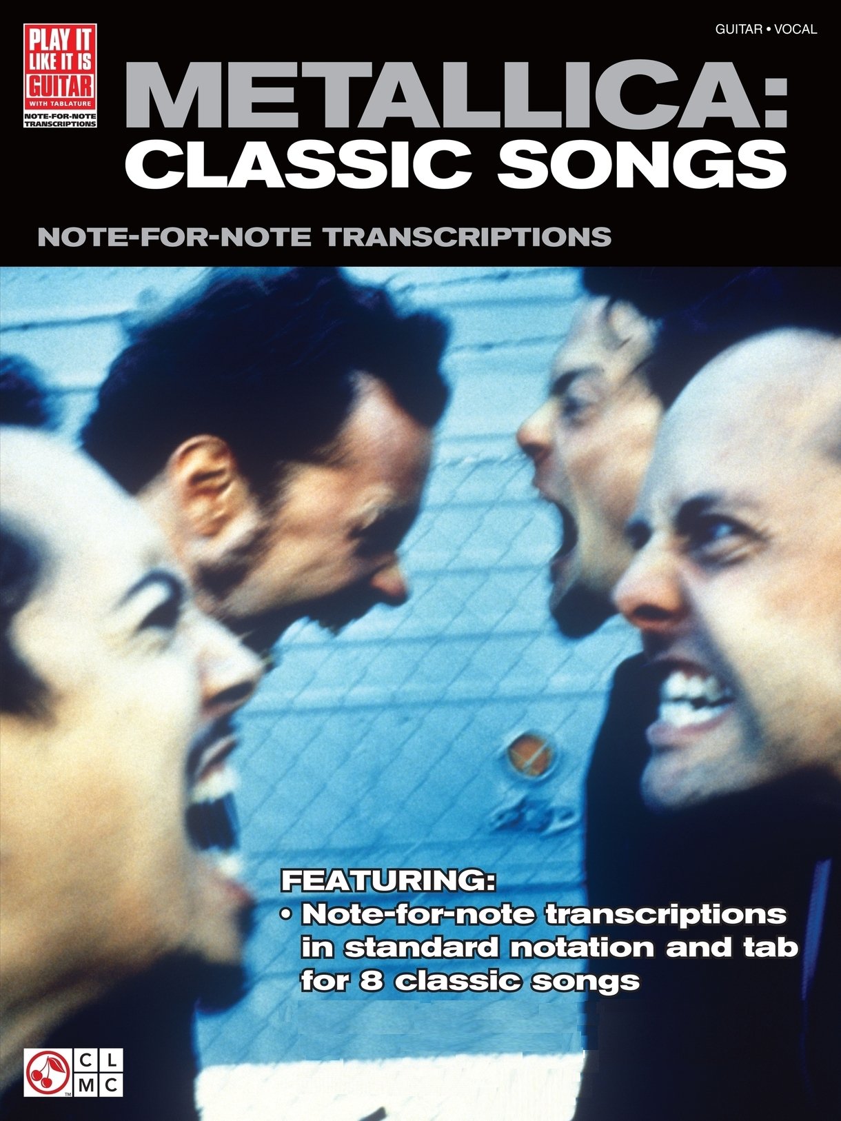 Metallica: Classic Songs for Guitar apprendre à jouer les riffs de metal
