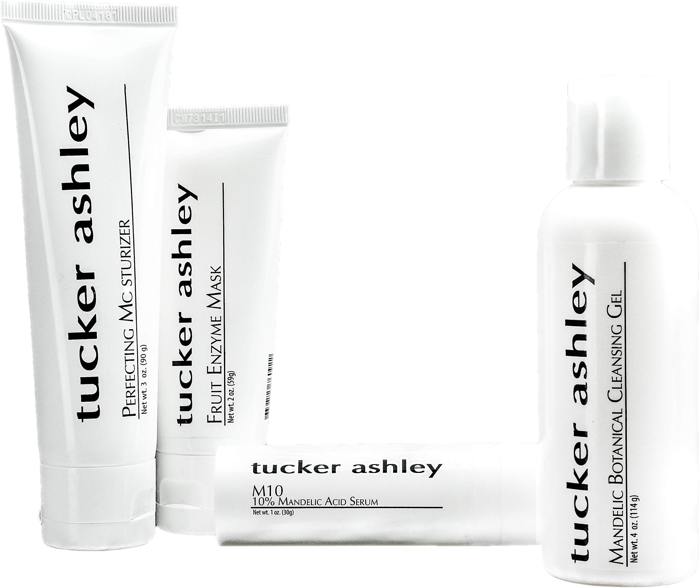 tucker ashley Acne System 10 Complete, Tones, Reduces Blemishes and Oil, Reduces Redness, Promotes Smooth Skin, Anti-Aging Regimen, 4 Product System