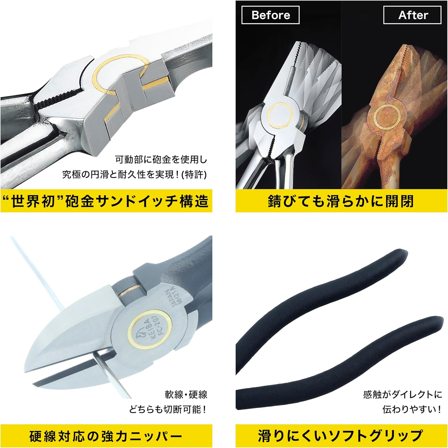 Marutohasegawakousakujo KEIBA High Grade The Nipper, 6.9 inches (175 mm) FC-207