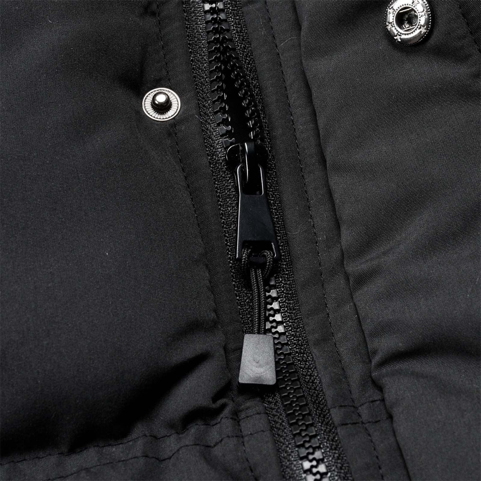 Piumino Parka Uomo Con Cappuccio Inverno Caldo Casual Tinta unita Classico Piumino Con Cerniera Giacca Trapuntata Esterna Giacca Moto Outwear Coat