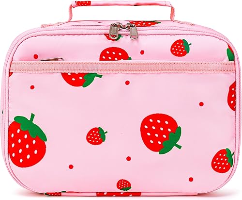 Miniatura 8 de CAMTOP Lonchera con aislamiento para niños, pequeña hielera térmica para comida térmica para niñas, niños, picnic escolar