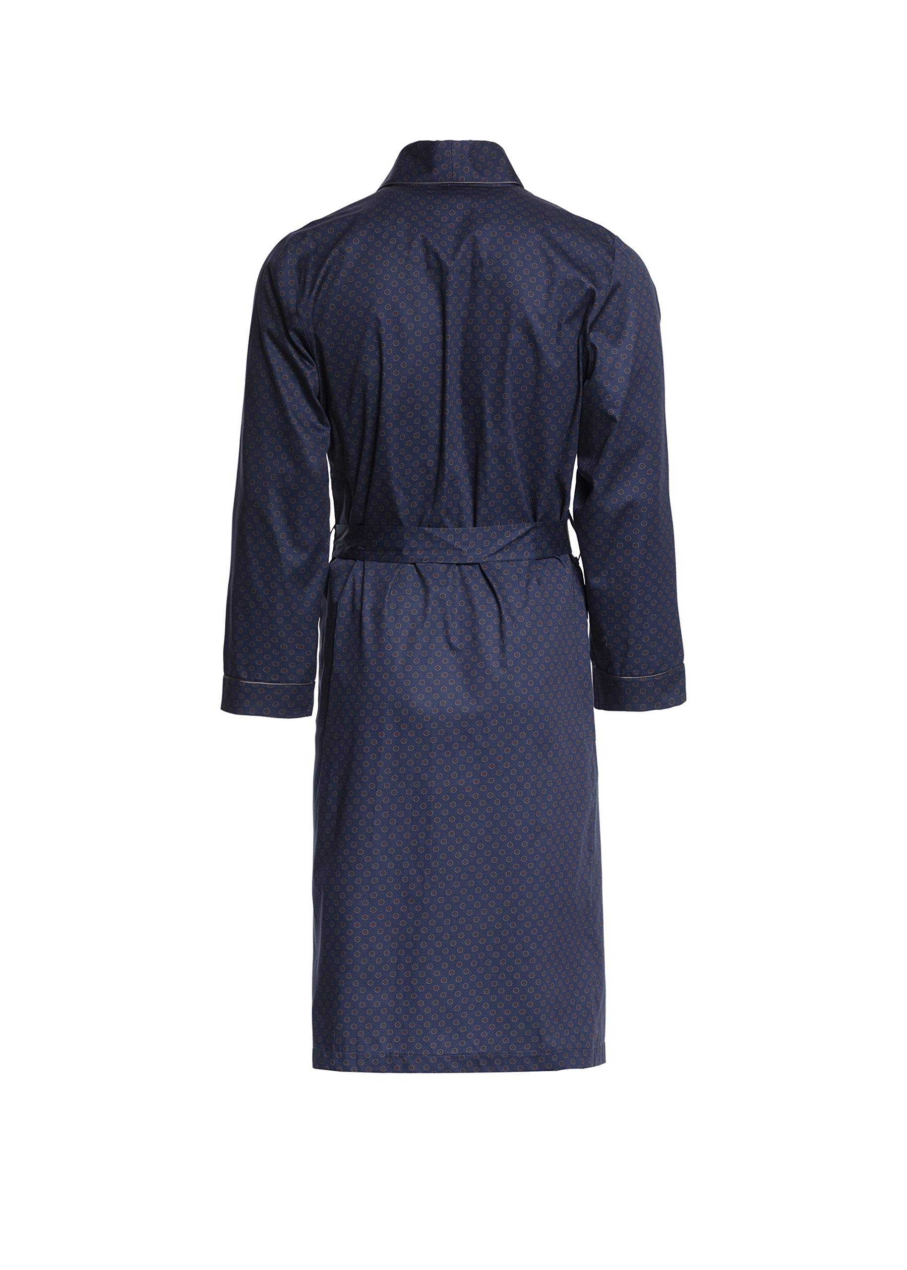 Herren Morgenmantel Revise Guido RE-504 / Elegant / 100% Baumwolle