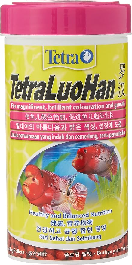 Tetra Luo han 0.250кг корм плавающие шарики для цихлид - попугаев (4004218135307)