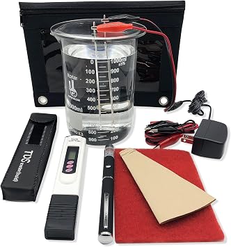 Original 12V Ionic-Nano Colloidal Silver Generator Kit with 99.995% Pure Silver Wire Just Add Distilled Water and a Jar!