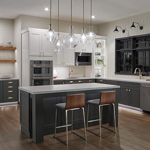 Miniatura 2 de Delta Faucet Cassidy - Grifo de barra dorada con rociador extraíble, grifo de fregadero de barra de un solo agujero, grifos de barra húmeda con