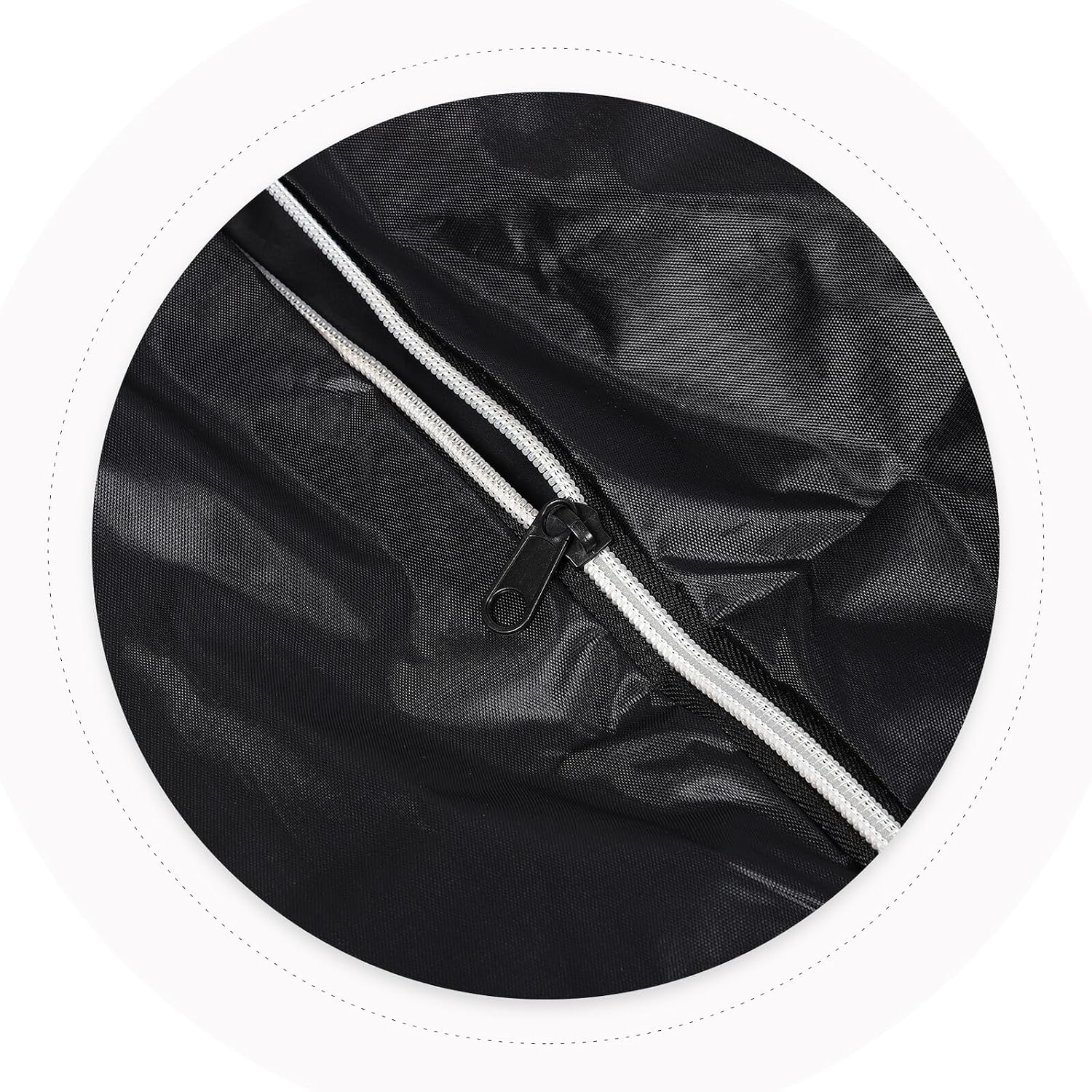 SOLUSTRE High Toughness Cadaver Bag for Corpse Transportation with Zipper Closure Capacity Body Storage Pouch and Wear Resistant Funeral Supply