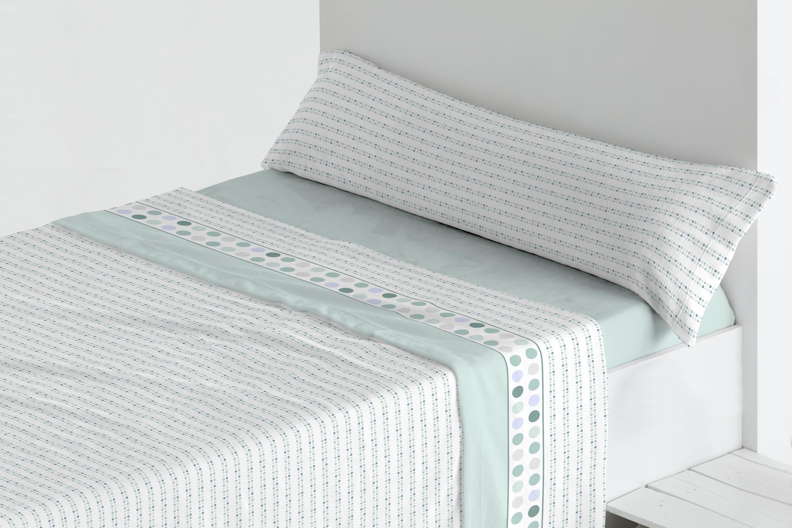 Juego de Sábanas Térmicas de Pirineo. Sábanas de Otoño/Invierno Tejido Polar para Cama Individual y Matrimonio, 3 Piezas, Cálida y Suave. (Morado, Cama 105)