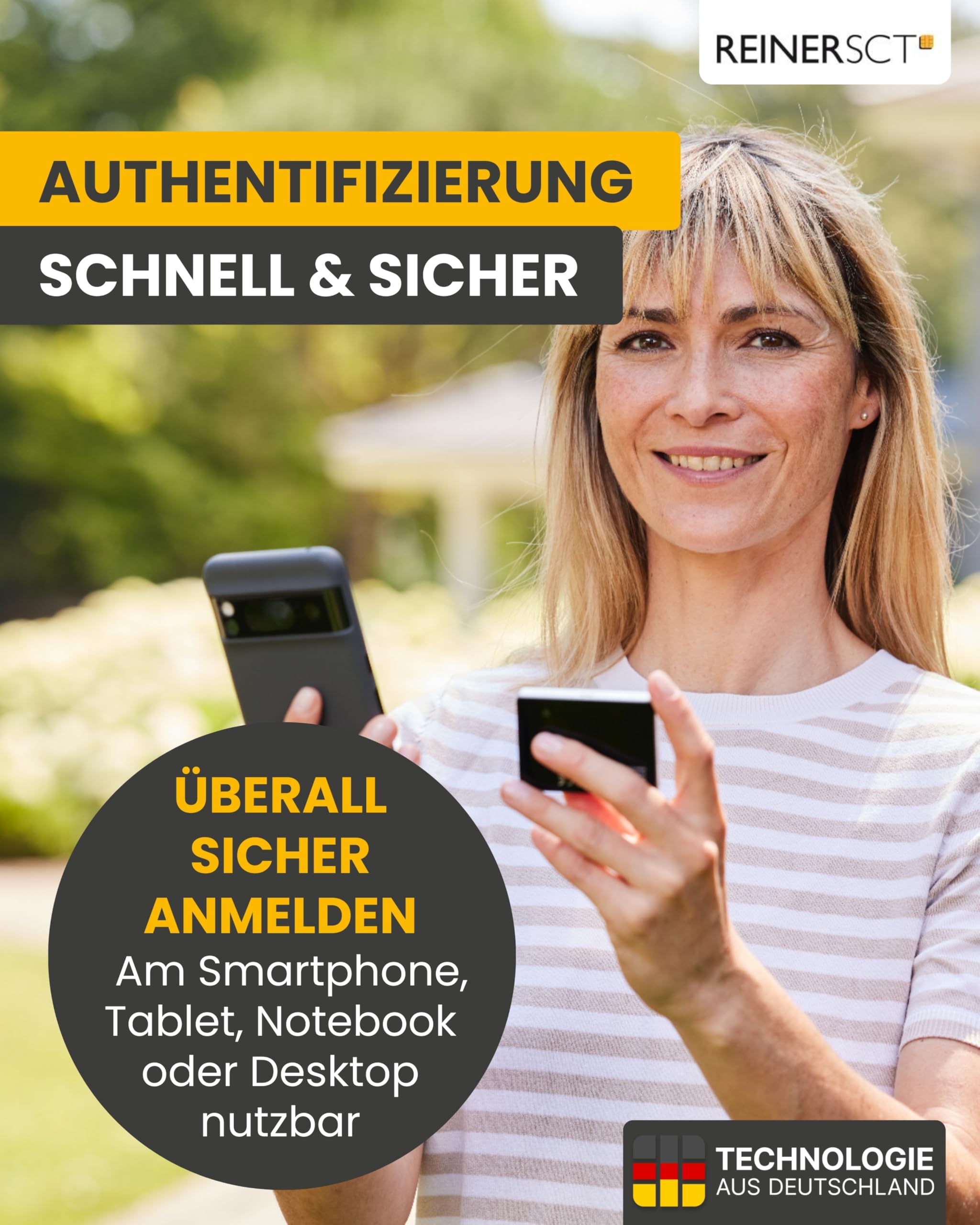 REINER SCT Authenticator mini, TOTP generator for two-factor authentication,  compact and portable, security key for secure registration with online  services and crypto exchanges: Amazon.de: Baby Products