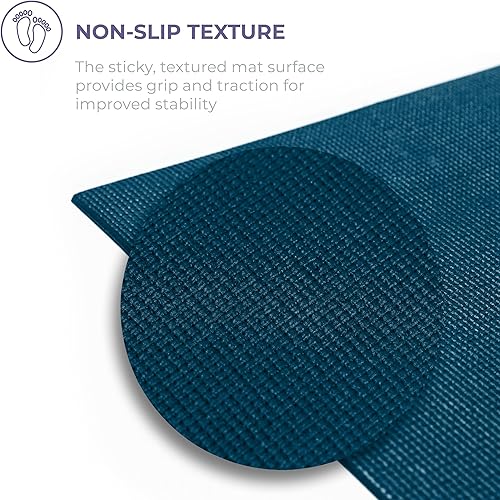 Miniatura 40 de Sunshine Yoga Voyage - Tapete de yoga a granel, paquete de 6, 72 x 24 pulgadas, esterillas de yoga profesionales para estudio y gimnasio, 0.197 in