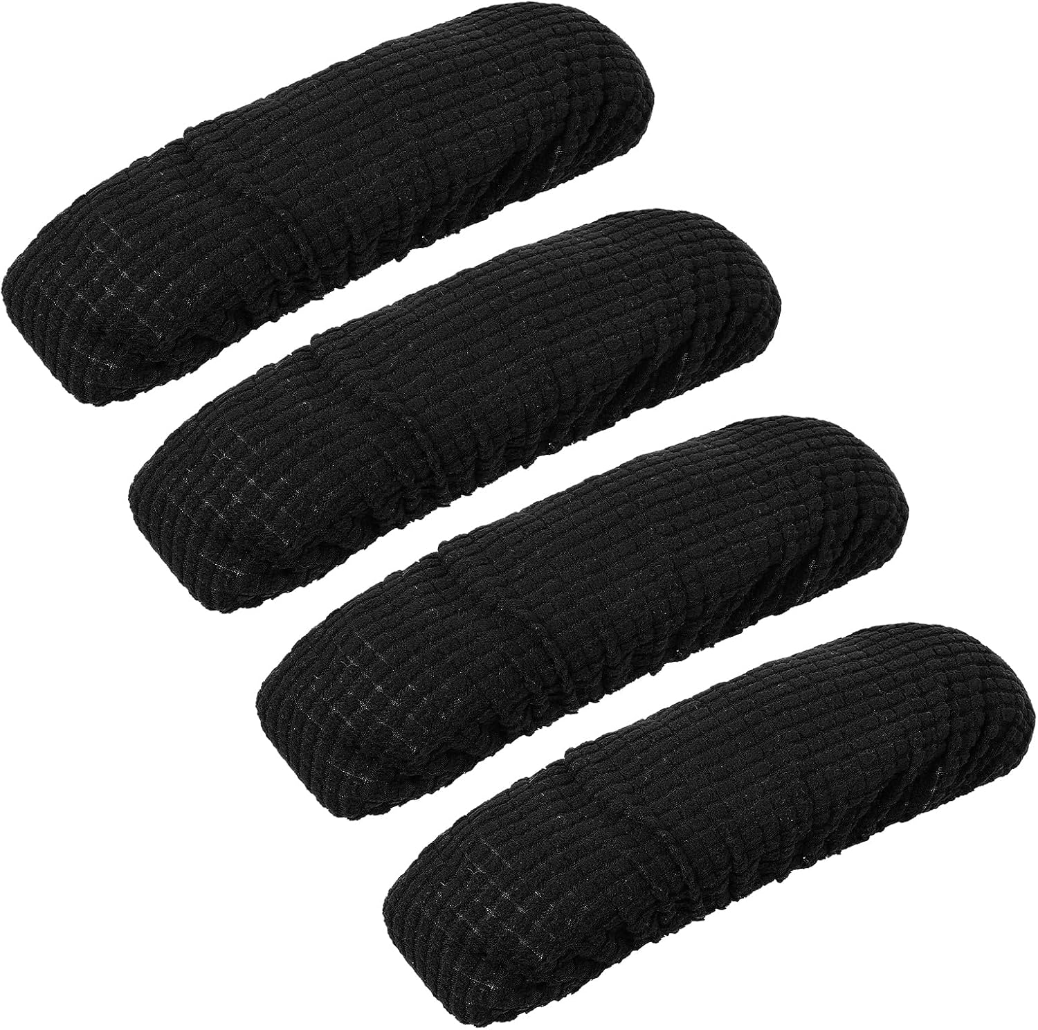 Amazon.com: Lusofie 4 Pcs Elastic Office Chair Arm Covers Soft Desk ...