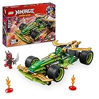 LEGO NINJAGO Racer Pull-Back di Lloyd - Modello di Auto da Corsa Giocattolo con 2 Minifigure