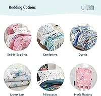 Vista 8 de Wildkin Funda de almohada estándar de microfibra para niños, funda de almohada suave y transpirable, trenes, aviones y camiones