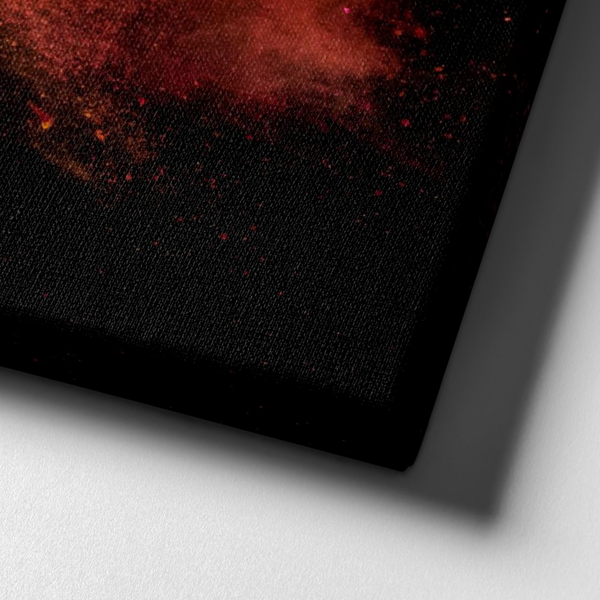 Liebesleinwand Leinwandbild personalisiert | Leinwand gestalten mit Namen und Datum Geschenk für Partner | Bunte Liebe
