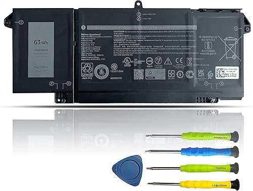 3HWPP - Batería para portátil Dell Latitude 5401 5410 5411 5501 5510 5511, Precision 3541 3550 3551, Inspiron 7500 7506 2 en 1 negro P80F003 P80F004