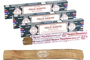 Satya Nag Champa Palo Santo Incense Sticks: Serenity, Inner Peace and Stress Relief
