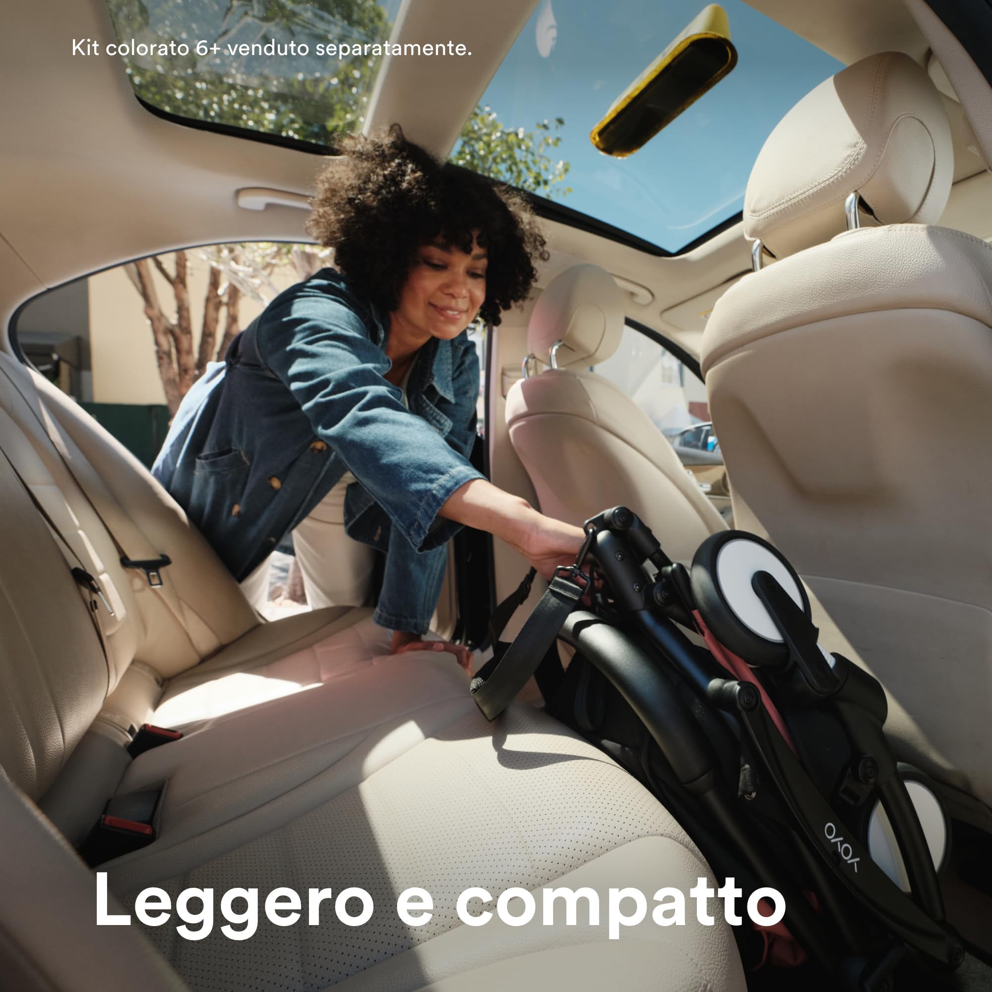 Stokke YOYO3 - Telaio per passeggino compatto, colore: Bianco
