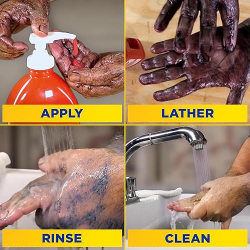 Miniatura 4 de Zep Cherry Bomb Limpiador de manos 48 oz (caja de 4)  Roca volcánica y emolientes  Perfecto para mecánicos y aficionados al bricolaje