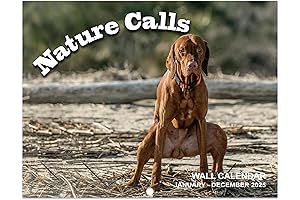 2025 Calendar - Gag Gifts, Dog Pooping Calendar 2025 for Dog Lovers