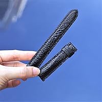 Vista 5 de Ostrich watch band custom watch bands black ostrich watch strap 20mm, 18mm, 19mm, 21mm, 22mm, 23mm