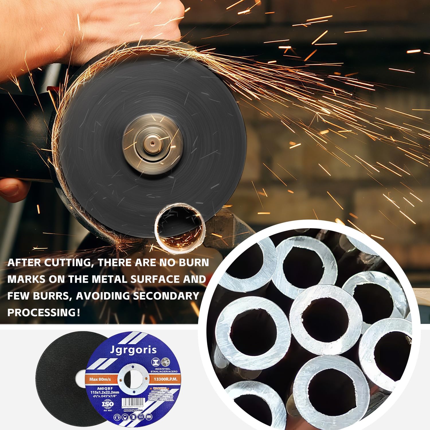Cut-Off Wheels - 150 Pack for Angle Grinders -5