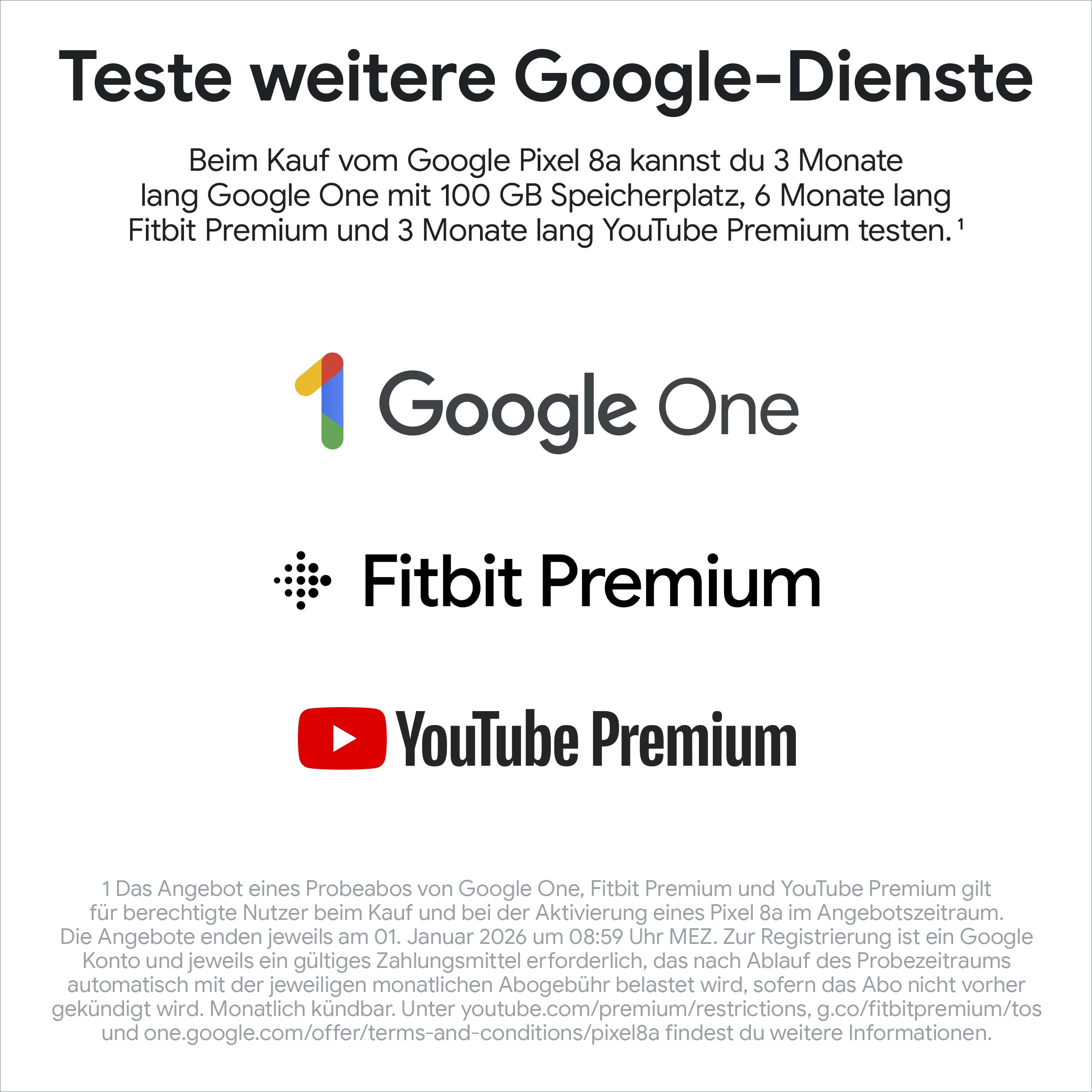Google Pixel 8a: Android-Smartphone ohne SIM-Lock mit fortschrittlicher Pixel-Kamera, Langer Akkulaufzeit und leistungsstarken Sicherheitsfunktionen – Obsidian, 256GB