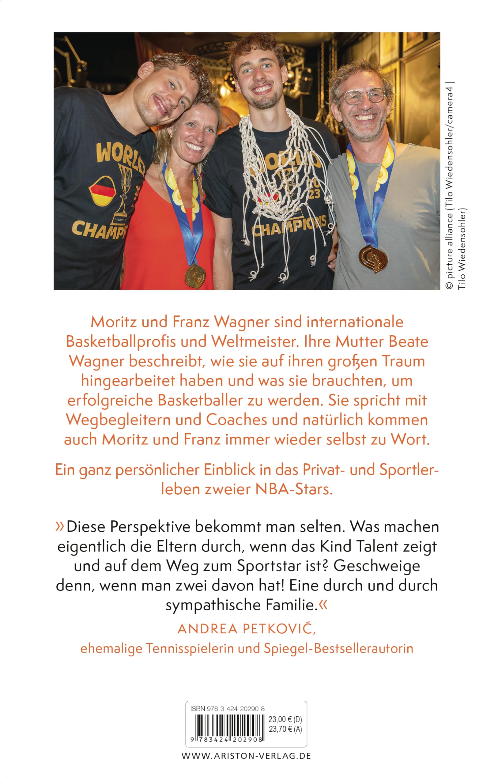 Moritz und Franz Wagner: Glanz in ihren Augen: Große Träume, ihr Weg in die NBA und zum Weltmeistertitel