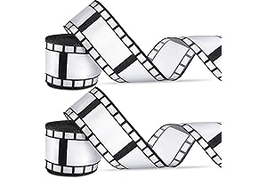 Film Reel Roll: 20 Yards Filmstrip Ribbon for Vintage Wedding Decor