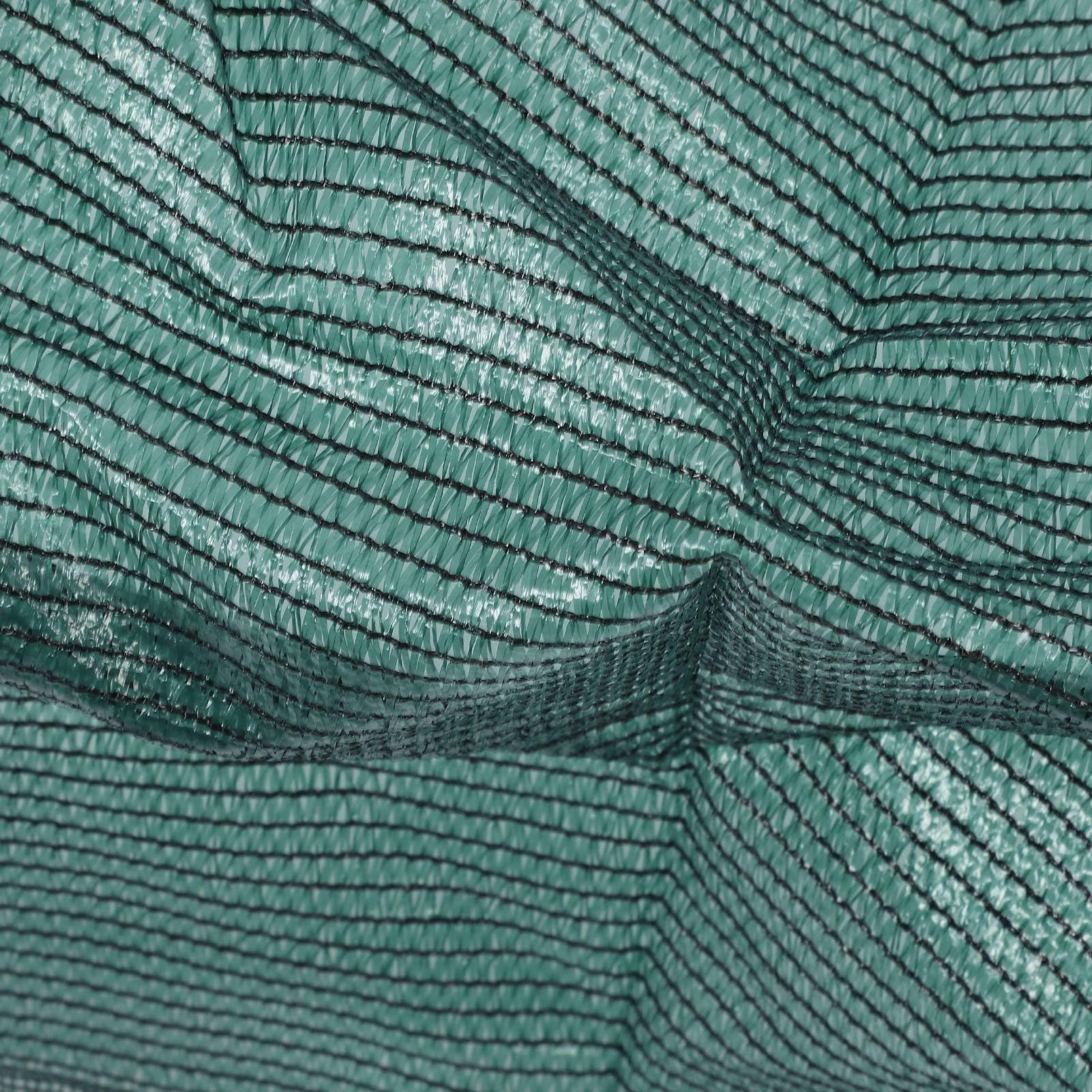 Serre Tunnel Portable de 300 Cm, 6 Piquets en Cercle (Blackish