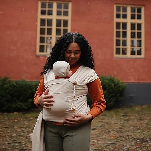 Miniatura 3 de mushie 100% Silicona Baby Chupete Clip BPA Free  Eva (Clementine)