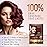 Herbishh Argan Hair Mask Shampoo - Natural Hair Dye for Gray Hair - Long-Lasting Color in Minutes - Travel Size - Ammonia-Free - 10+1 Pack (Grape Red)