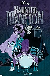 Trends International Disney Haunted Mansion - Group Wall Poster, 34L x 22.4W, Unframed Version